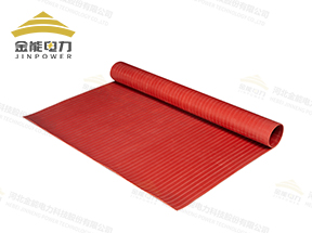 紅色常規(guī)防滑絕緣橡膠墊，常規(guī)防滑絕緣膠板，配電室防滑橡膠墊